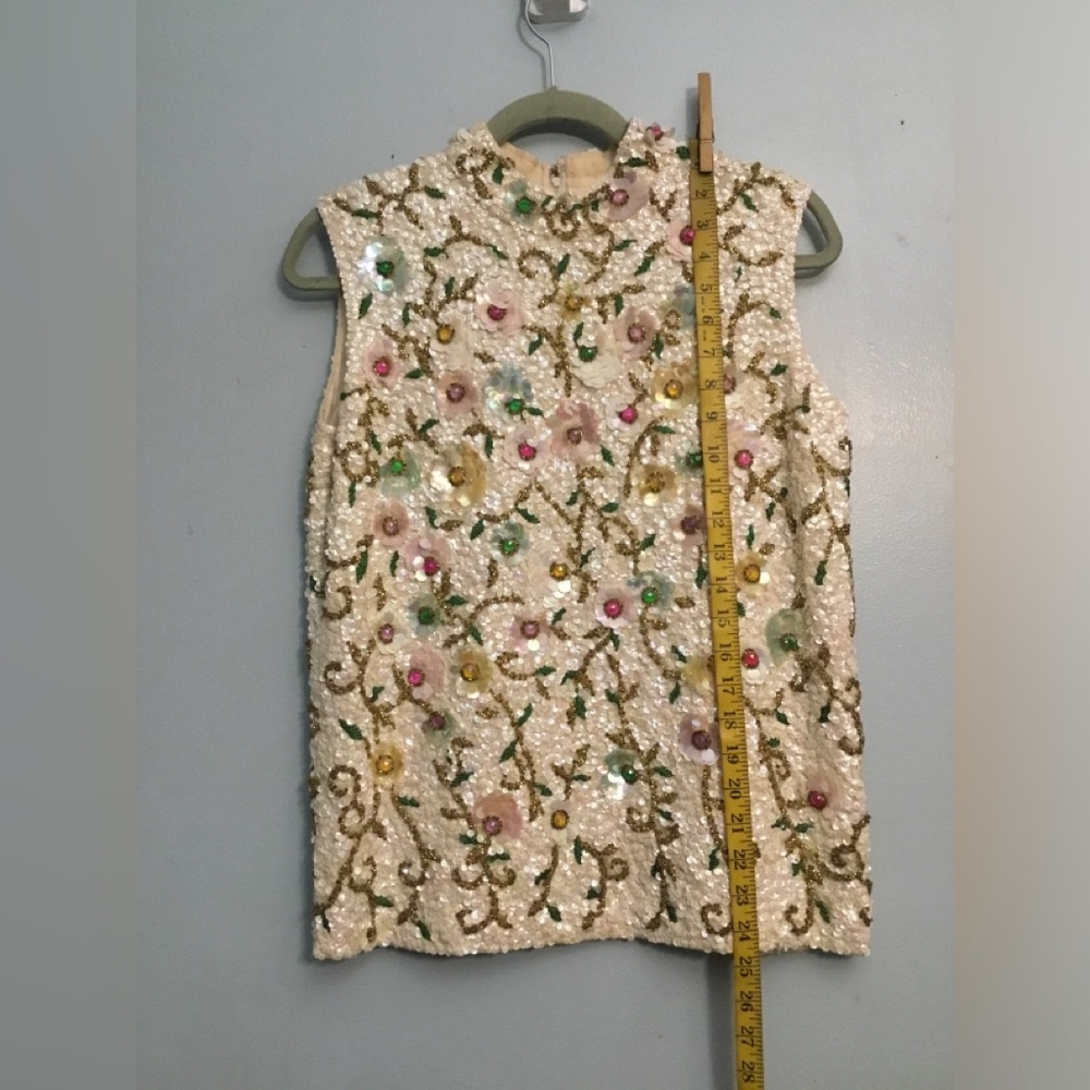 CArdell Multicolor Sequin Blouse